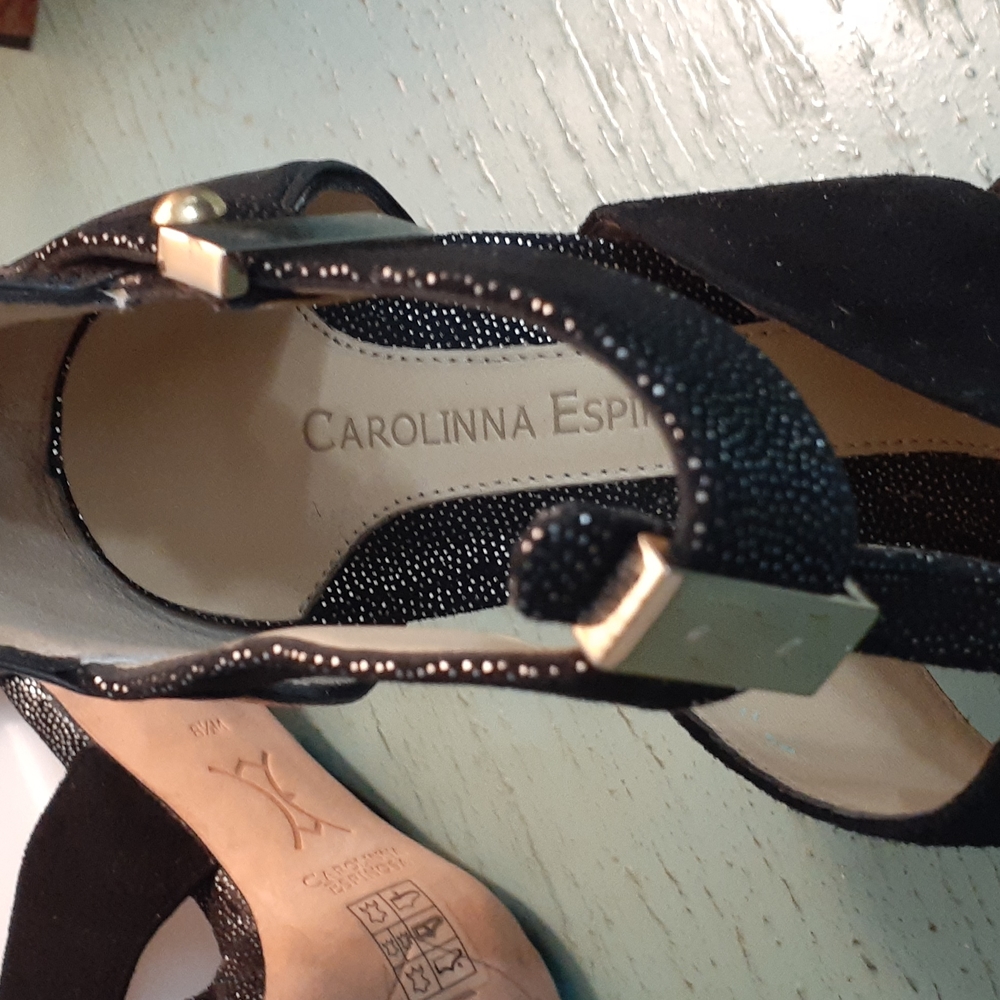 CAROLINNA ESPINOSA HEELS SZ 8.5 M - Picture 6 of 6